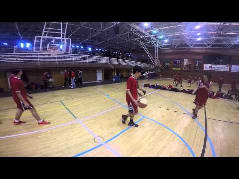 Calentamiento Cadete B vs @cbpozuelo