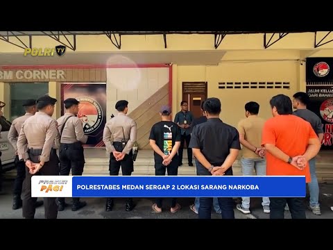 SATRESNARKOBA POLRESTABES MEDAN GEREBEK 2 LOKASI SARANG NARKOBA DI MEDAN, SUMATRA UTARA