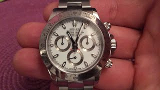 Rolex daytona white inox rare!!20.000$