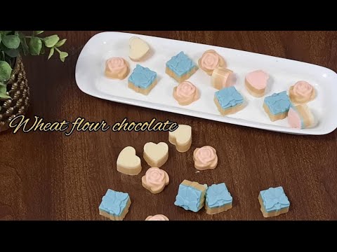 Wheat Flour Chocolate l How to make Chocolate at home l Healthy Chocolate l Mandvi's Recipes