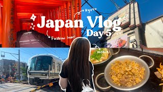 Japan Vlog Day 5: Kyoto, Fushimi Inari, Nishiki Market
