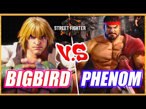 SF6 CB 🔥 Bigbird (Ken) vs Phenom (Ryu) 🔥 Street Fighter 6