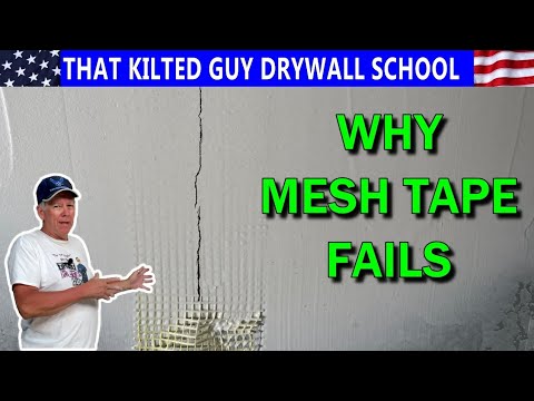 image-Can you use mesh tape for drywall seams?