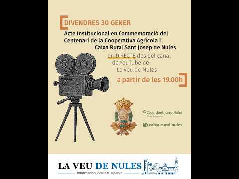 Acte Institucional del Centenari Caixa Rural Nules