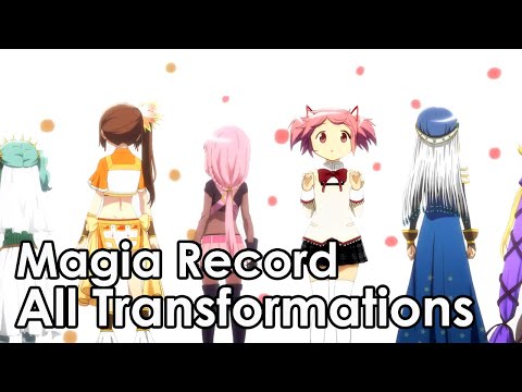 Magia Record Game: All Transformations