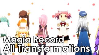 Download lagu Magia Record Game: All Transformations mp3