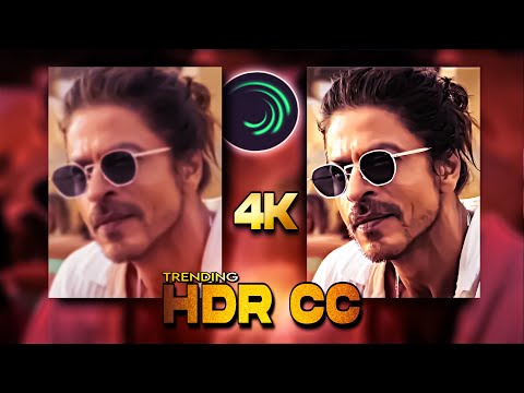 Trending HDR Cc in Alight Motion😱 | 4k Quality Tutorial | Mr TOM Playz