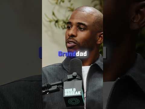 🥹 when Chris Paul honored his Grandfather