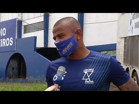 Jogadores do Azuriz Pato Branco comemoram vaga na 1ª Divisão do Paraná