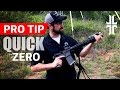 Pro Tip - Quickly Zeroing an AR-15