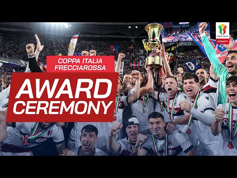 Ndoye Fa Impazzire il Bologna | Cerimonia di Premiazione | Coppa Italia Frecciarossa 2024/25