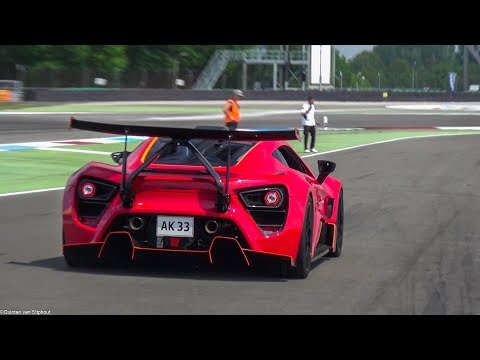 1200HP Zenvo TSR-S - Accelerations on Circuit + Driving On The Streets Of Monaco!!