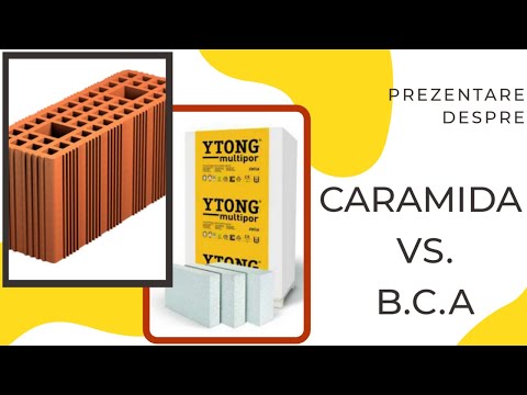 Caramida sau BCA ? Cu ce construim o casa