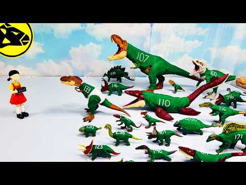 Baby Trex Joins Squid Game