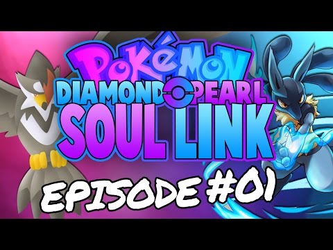 Pokémon Diamond & Pearl Soul Link Randomized Nuzlocke w/ ItsRitchieW! - Ep 1 "PANDA YOU IDIOT!"