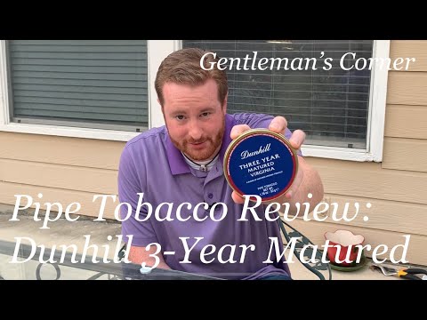 Pipe Tobacco Review: Dunhill 3-Year Matured