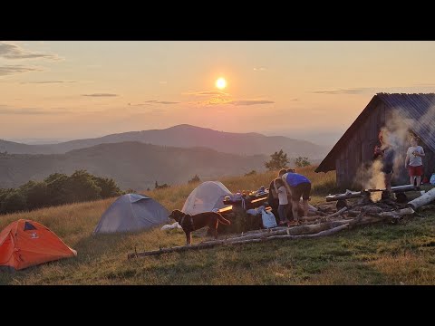 Gdzie spać na dziko w Beskidach? Hala Jaworowa/Brenna🪂🏕⛰️