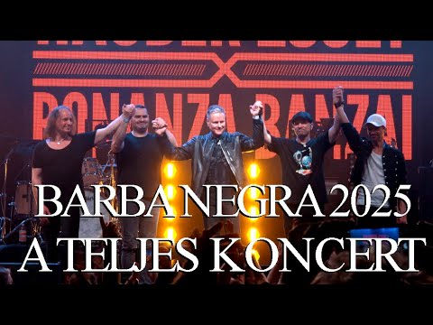 Hauber Zsolt X Bonanza Banzai -  A teljes koncert I Barba Negra 2025 I Music video