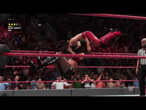 WWE 2K18 - Nikki Bella VS Brie Bella + Requested Last Woman Standing