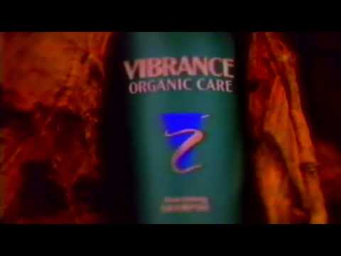 Retro Vibrance Organic Care Shampoo Commercial 1995 Builds Strong Hair