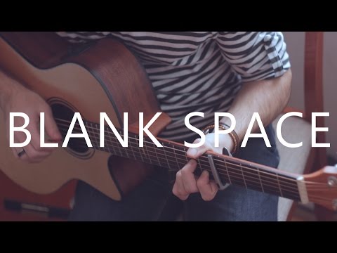 Blank Space - Taylor Swift (fingerstyle guitar cover by Peter Gergely) [WITH TABS]