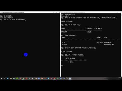 Part01 2 Practical With Sqlplus