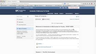 Introduction to MyCourses for Faculty