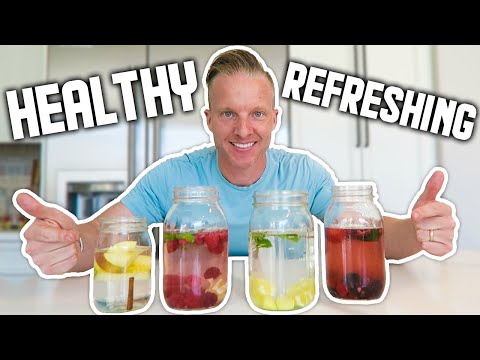 4 Delicious Flavor Infused Water Recipes To Drink More Water