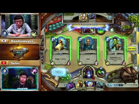 《爐石戰記》亞太區夏季冠軍賽Day2冠軍賽 handsomeguy vs Yulsic