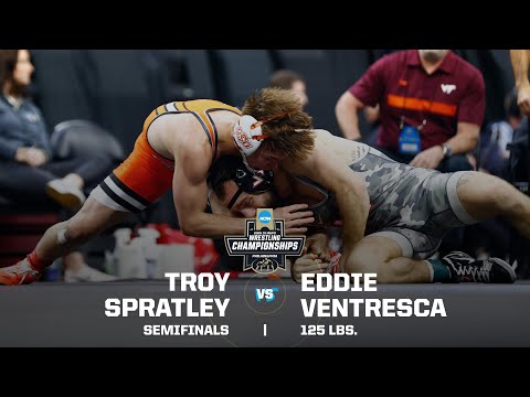 Troy Spratley vs. Eddie Ventresca: 2025 NCAA wrestling semifinal (125 pounds)