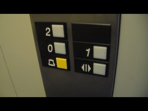 1993 OTIS Europa 2000 elevator at BosZicht apt hotel Schiermonnikoog, Netherlands