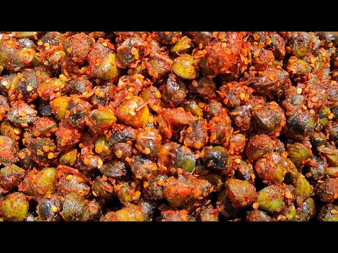 Sun dried clams - Yummy Sun dried clams in Chbar Ampov Market