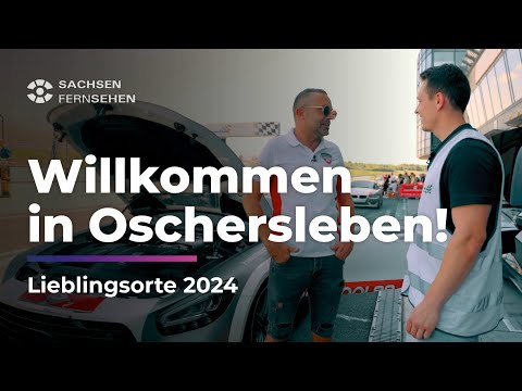 EINEN TAG OSCHERSLEBEN: Vollgas in der Motorsportarena! I Sachsen Fernsehen