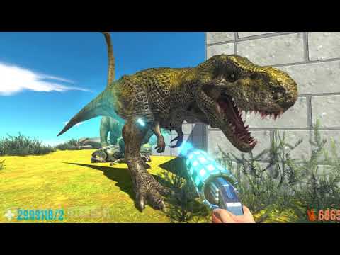 Survival Challenge in The Dinosaur Island 🔥 - FPS Perspective! | Animal Revolt Battle Simulator