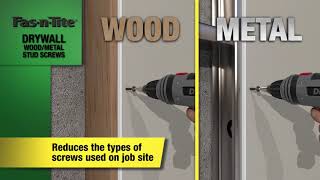 Fas-n-Tite Wood / Metal Stud Drywall Screw by Hillman