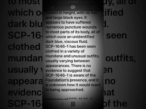 SCP-1646 - Vendetta