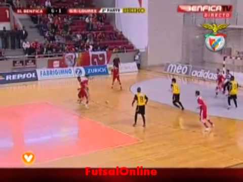 Benfica - Loures 10-3 ( Futsal , Taca de Portugal )