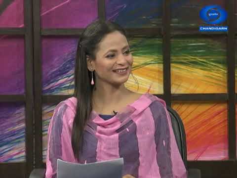 Avrinder kaur Show Ikk mulakat by DD Chandigarh