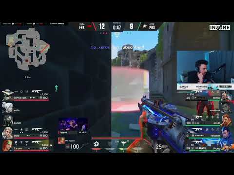 Tarik reacts to insane SUYGETSU 4k in last round let FPX win VCT Masters Copenhagen