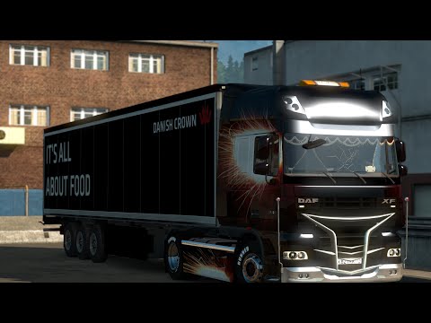 Euro Truck Simulator 2|Plimbare cu Daf XF105 Prin ProMods