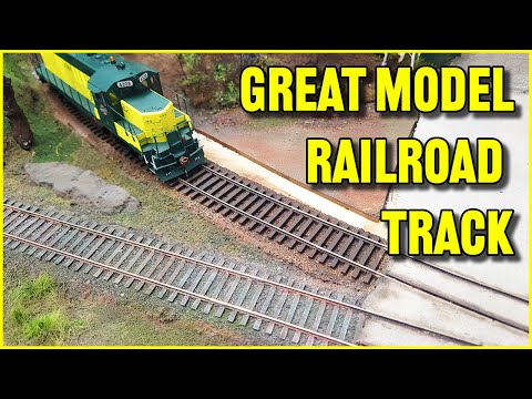 10 TIPS for laying model railroad flex track like a PRO!