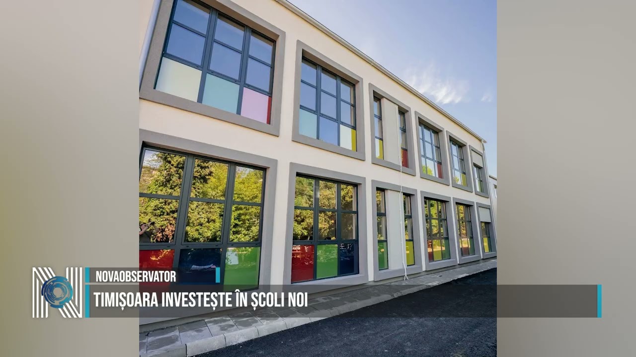 Timișoara investește în școli noi
