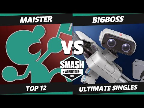 SWT CA RF Top 12 - BigBoss (ROB) Vs. Maister (Game & Watch) SSBU Ultimate Tournament