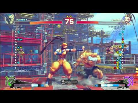 SSF4 Rank Match  hana321 (SA)  vs  Inyour opinion (IB)