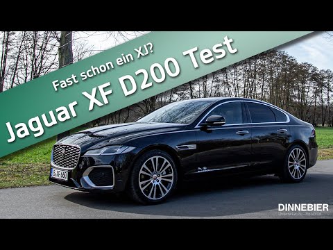 Jaguar XF D200 Facelift (2021) im Test - was kann der Mittelklasse Jaguar | DINNEBIER TV
