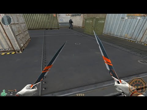 Cross Fire NA/UK || Shadow Knife-Dark Orange (Shadow Knife-Burnt Metal) !