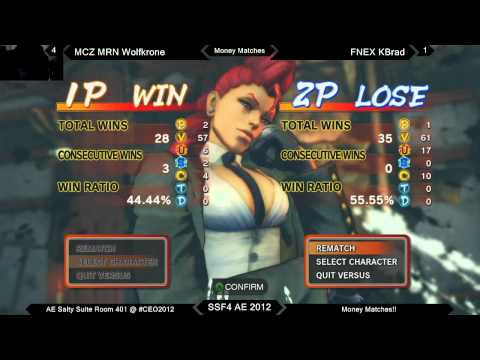 CEO 2012 Salty Suite - SSF4AE Money Matches 1/2