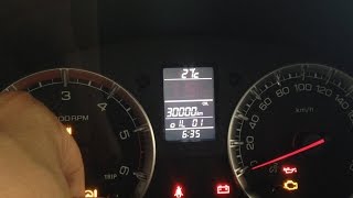 Suzuki Swift - Reset Oil Light