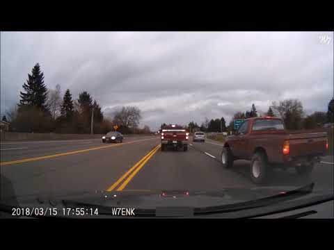 DASH CAM 2018 03 15 1757 (Reckless Driving, Rear-End Hit & Run - [506 FSQ] Oregon)