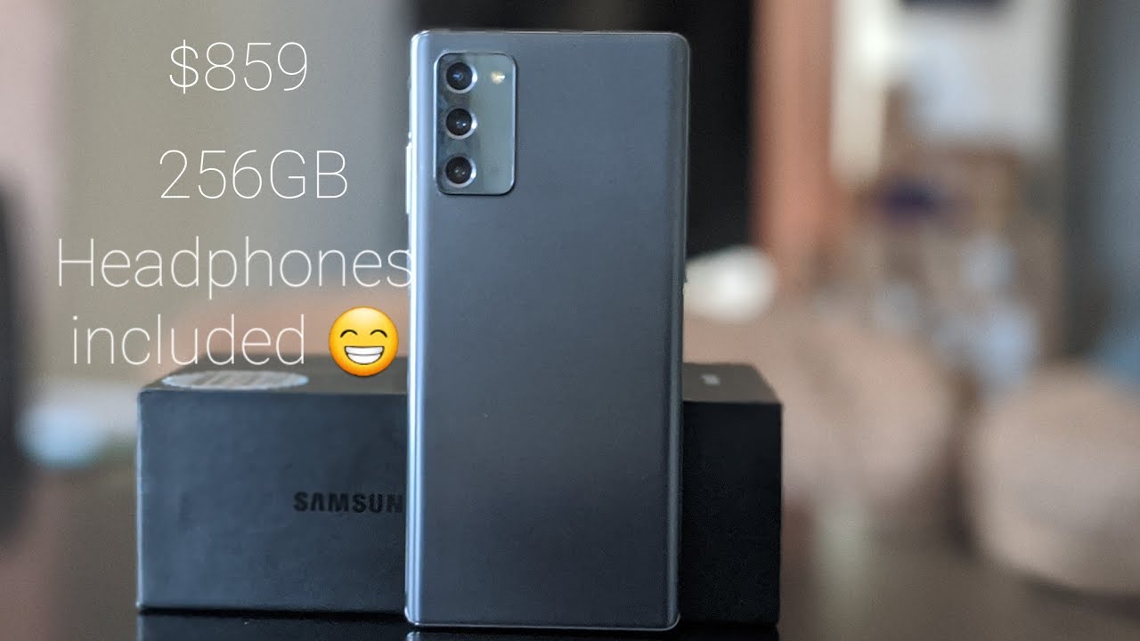 Samsung Galaxy Note 20 | Mystic Gray Unboxing!  #GalaxyNote20 👀😲🤯